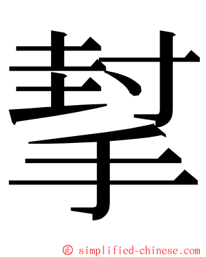 㨍 ming font