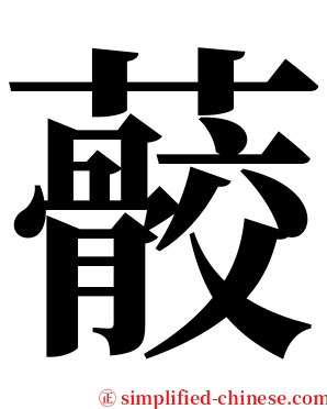 䕧 serif font