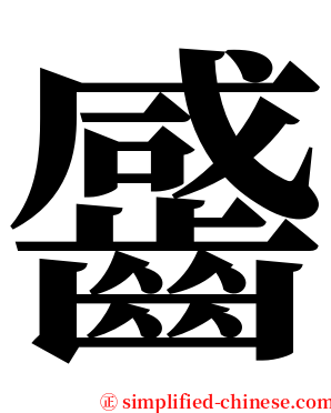 䶠 serif font