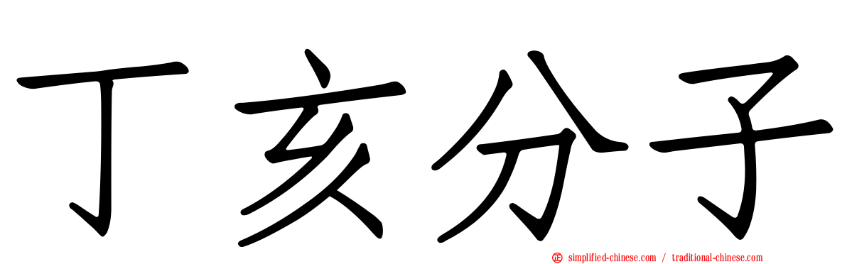 丁亥分子