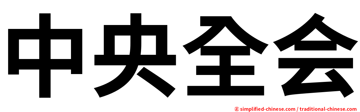 中央全会