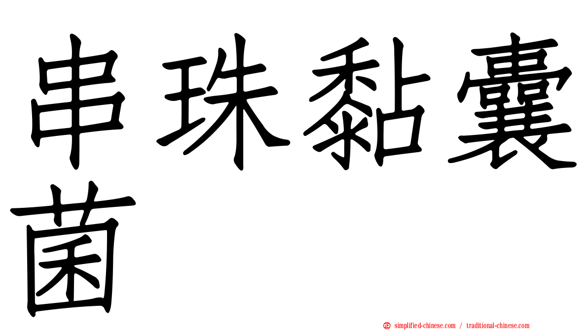 串珠黏囊菌