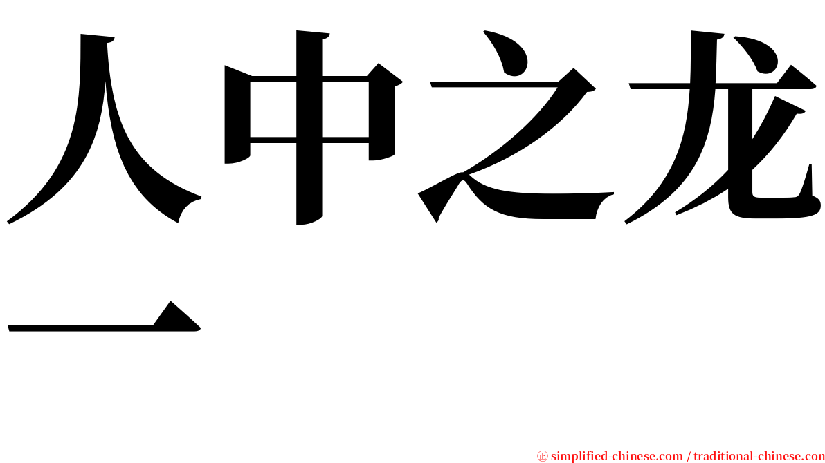 人中之龙一 serif font