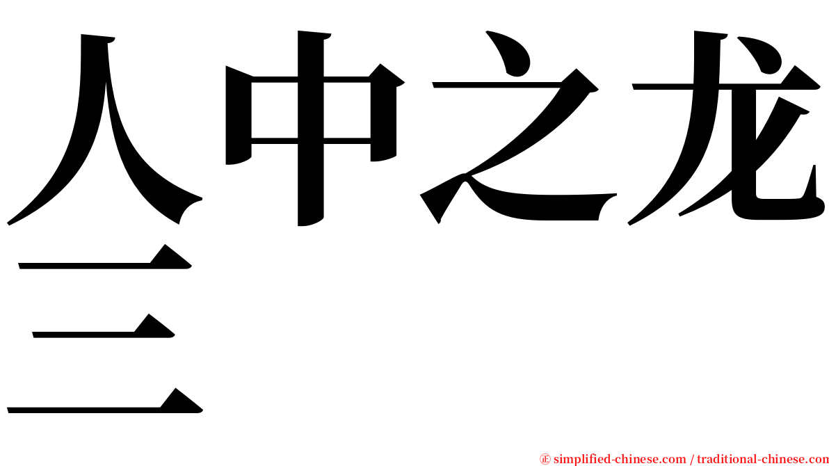 人中之龙三 serif font