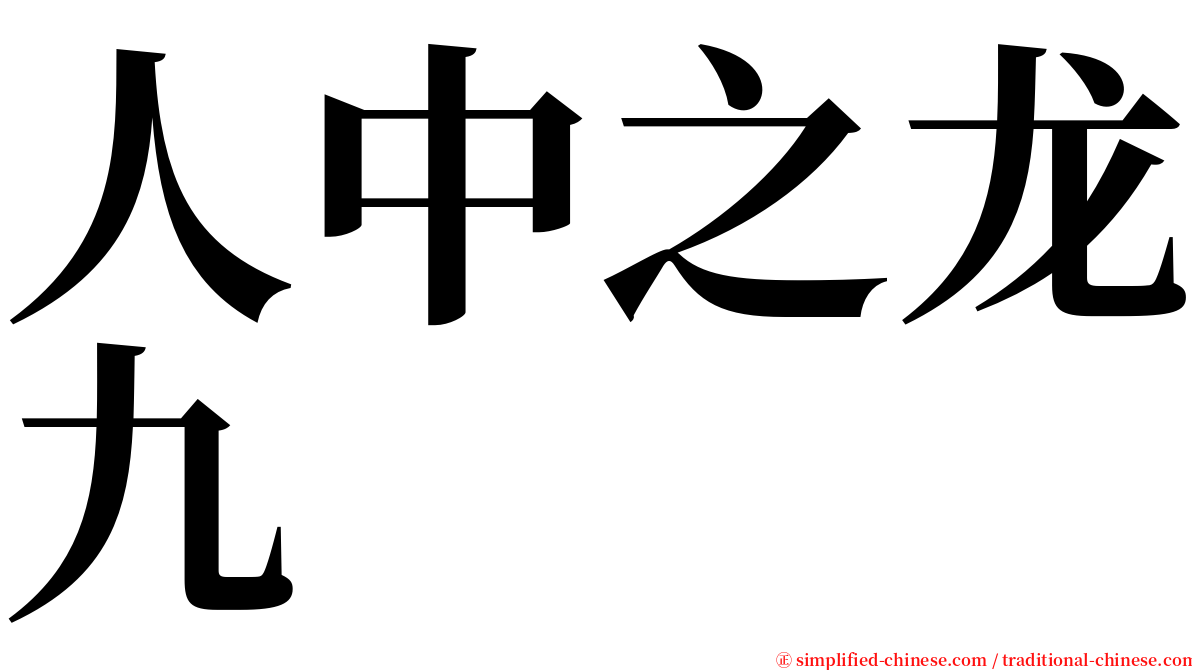 人中之龙九 serif font