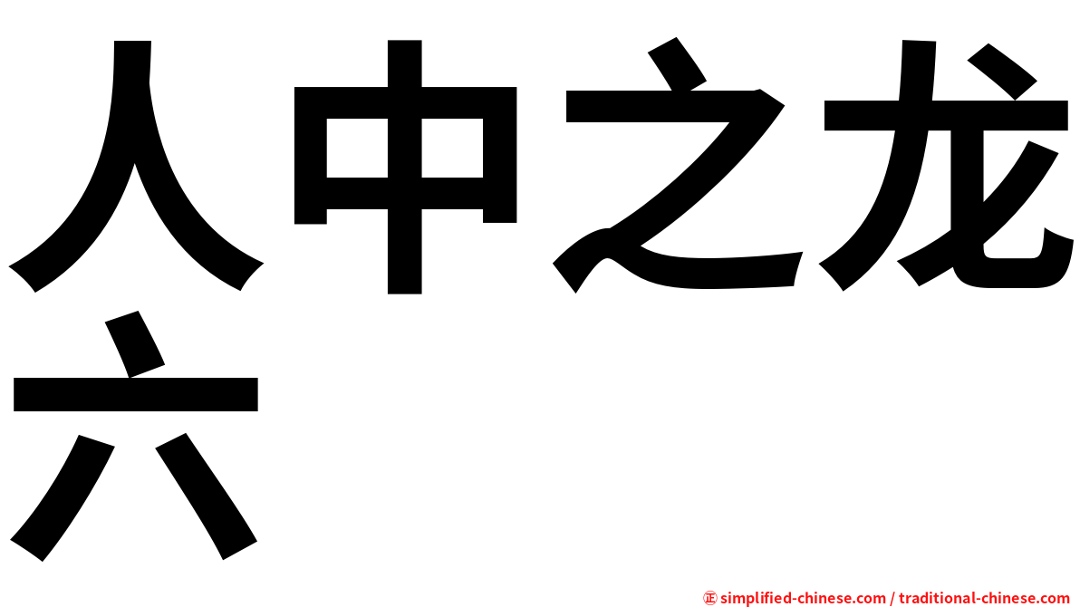 人中之龙六