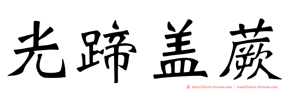 光蹄盖蕨