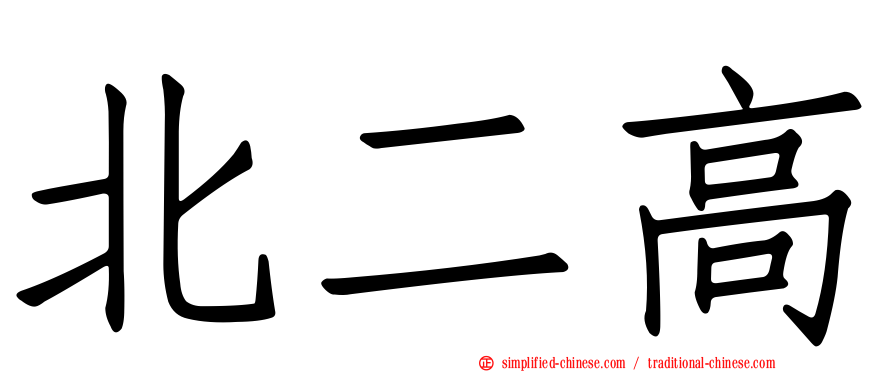 北二高