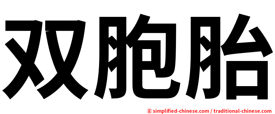双胞胎