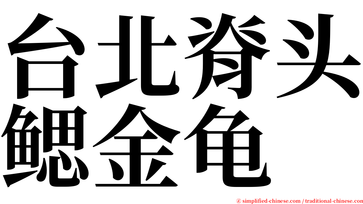 台北脊头鳃金龟 serif font