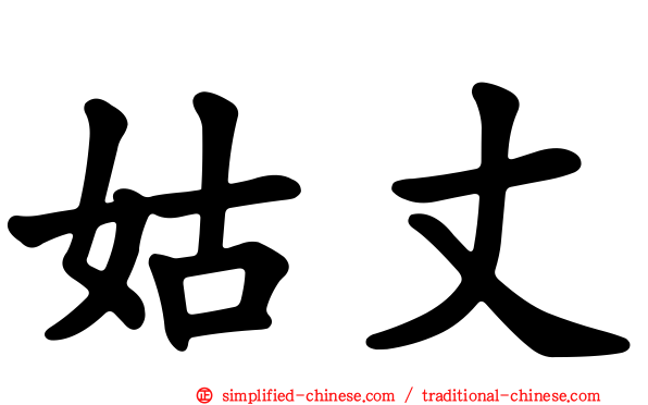 姑丈