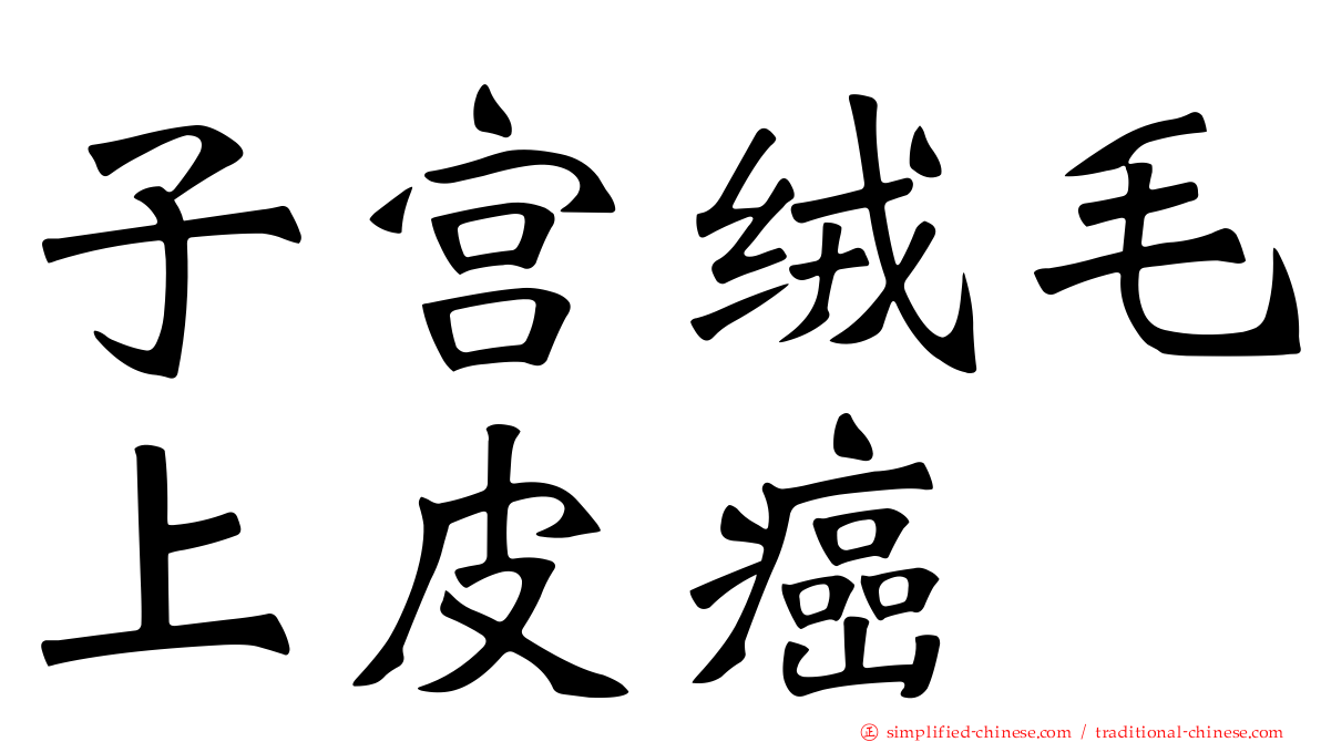 子宫绒毛上皮癌