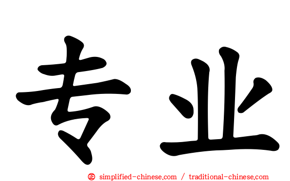 专业