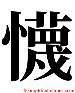 懱 serif font