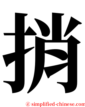 捎 serif font