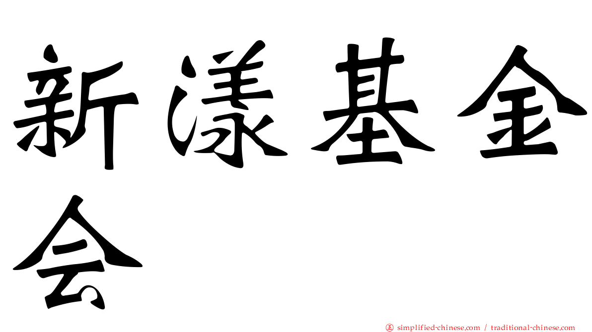 新漾基金会