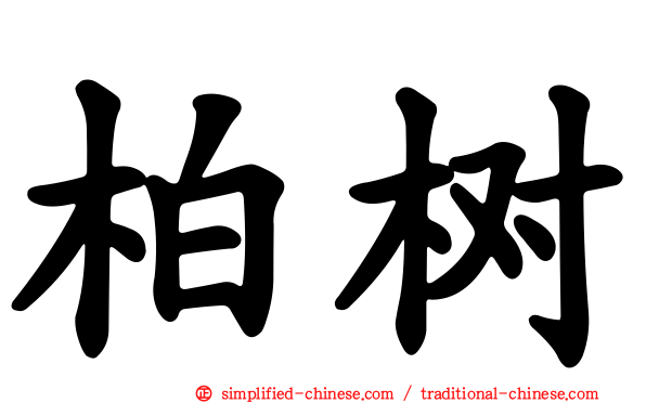 柏树