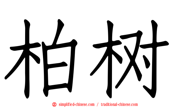 柏树
