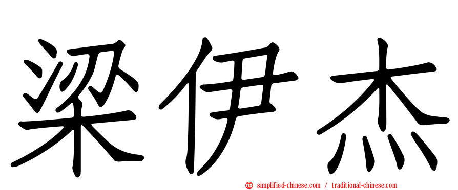 梁伊杰