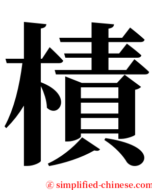 樍 serif font