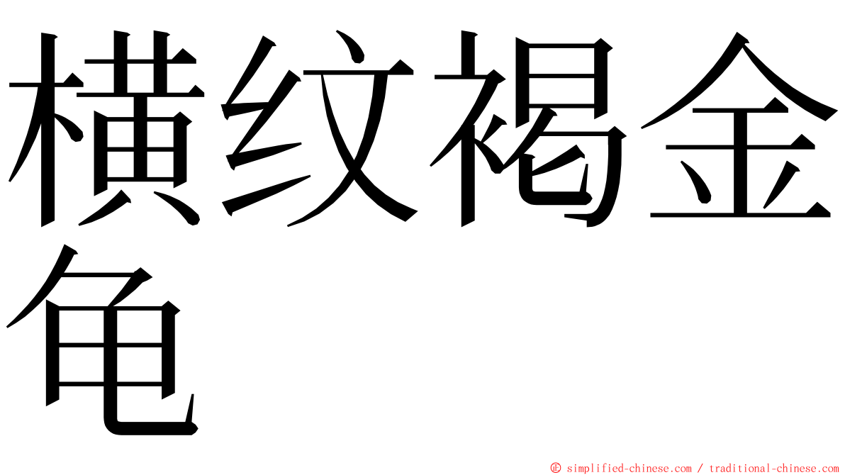 横纹褐金龟 ming font