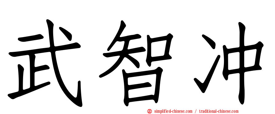 武智冲