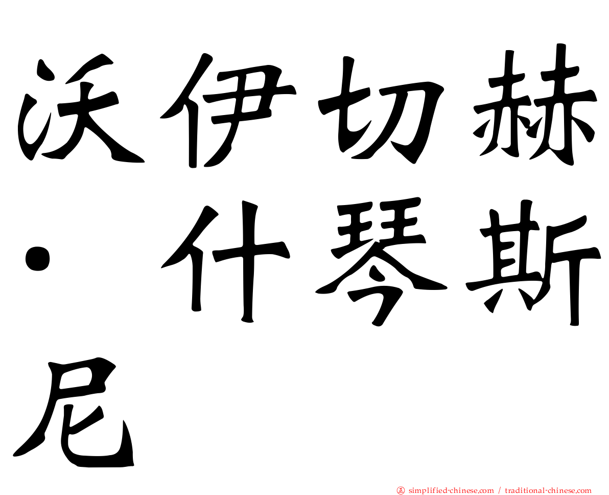 沃伊切赫·什琴斯尼