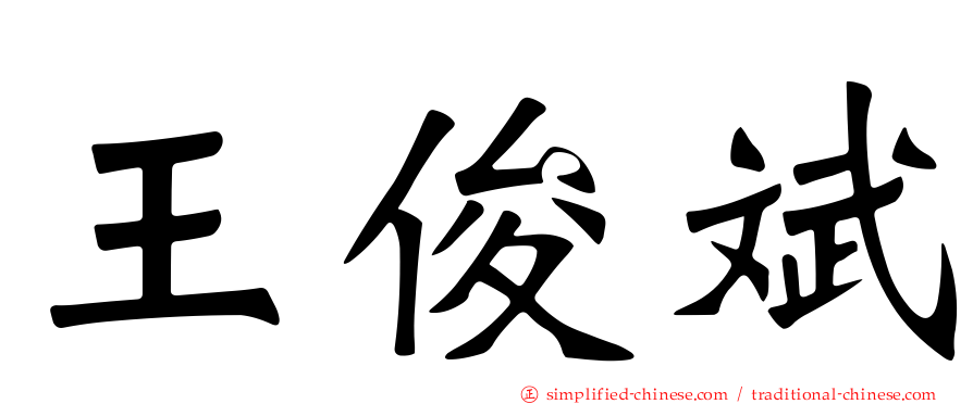 王俊斌