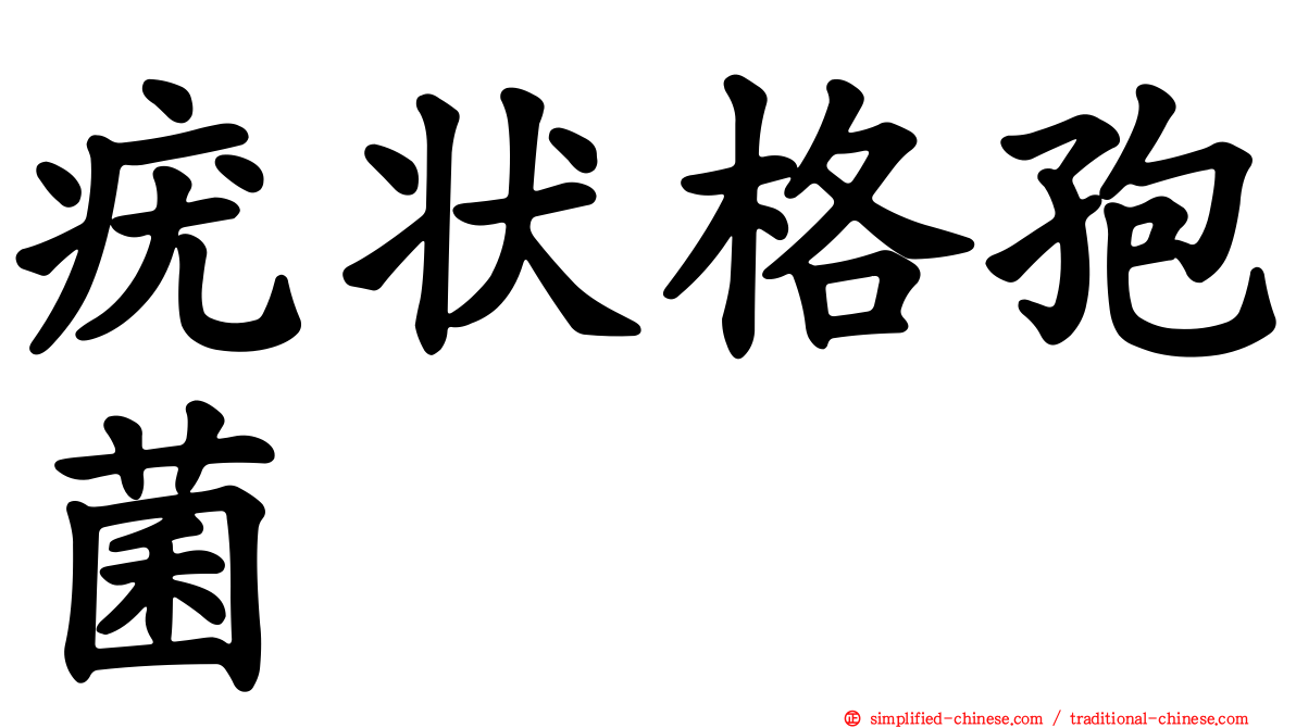疣状格孢菌