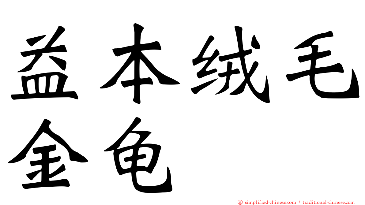 益本绒毛金龟