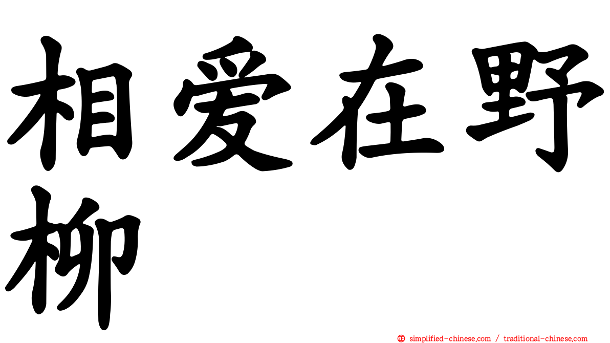 相爱在野柳