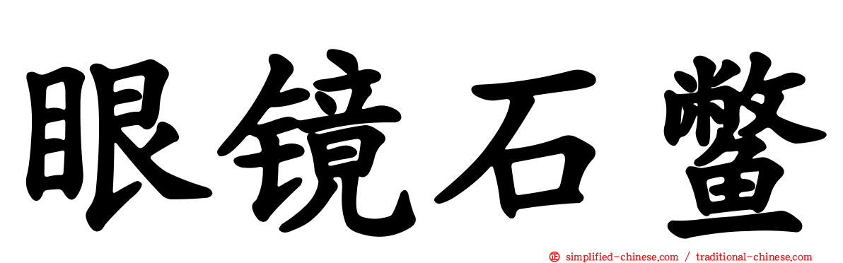 眼镜石鳖