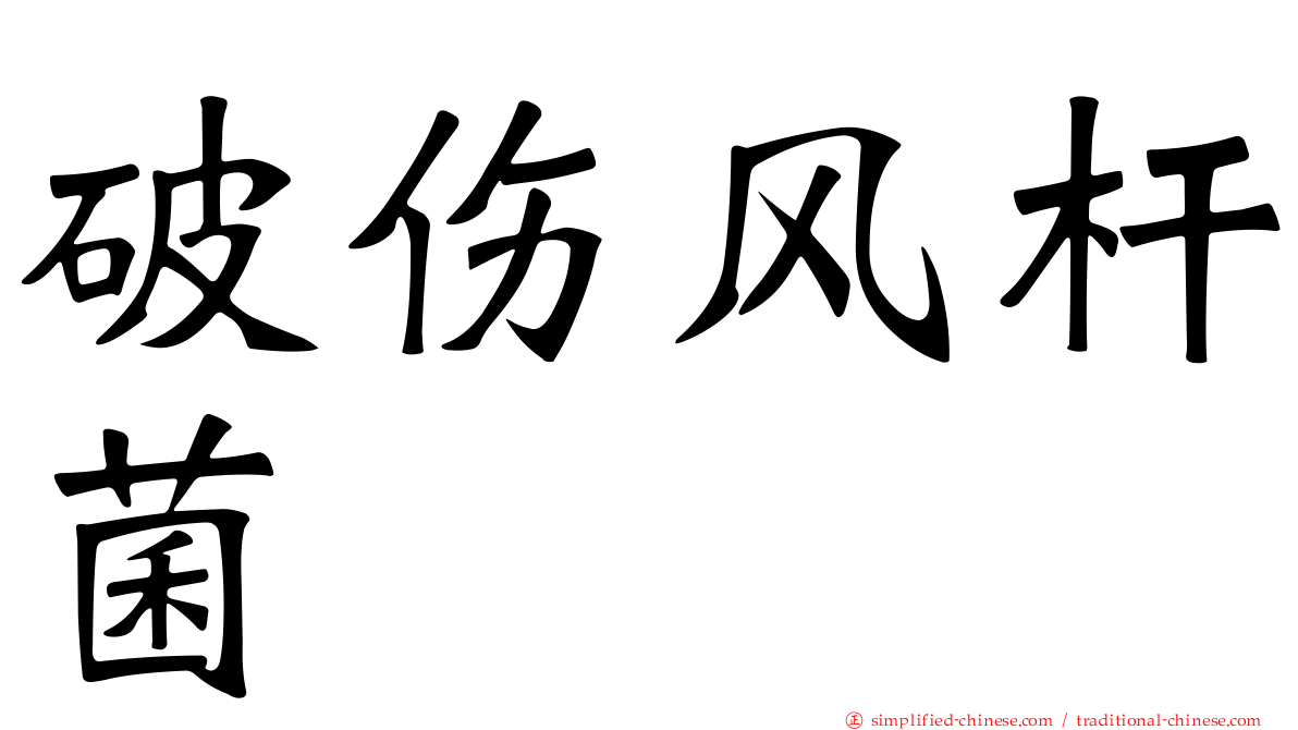 破伤风杆菌
