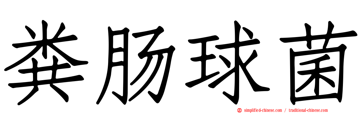 粪肠球菌