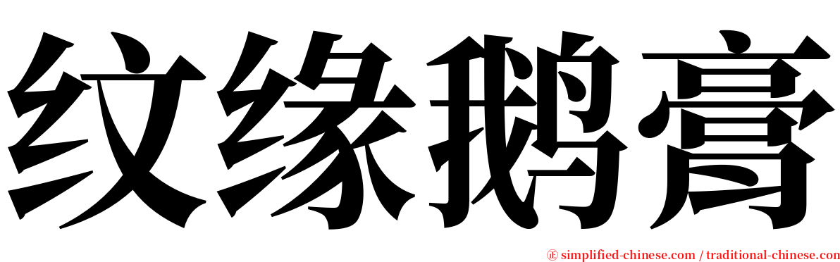 纹缘鹅膏 serif font