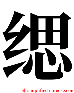 缌 serif font