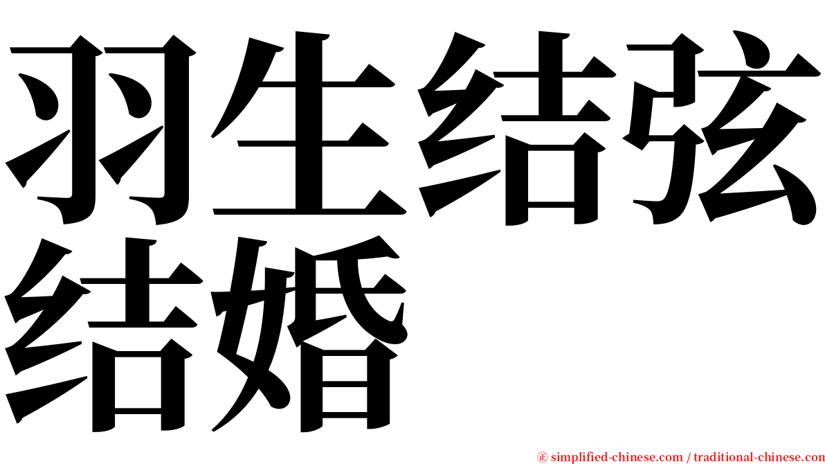 羽生结弦结婚 serif font