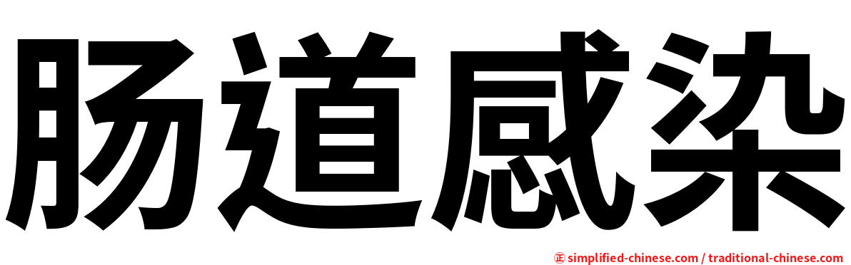 肠道感染