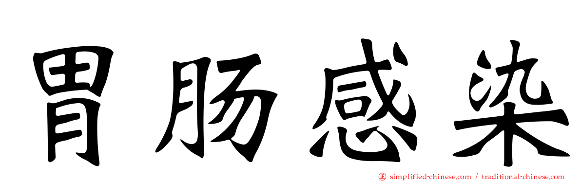 胃肠感染