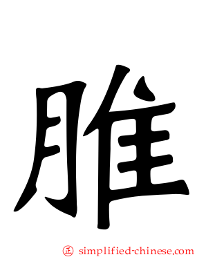脽