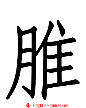 脽