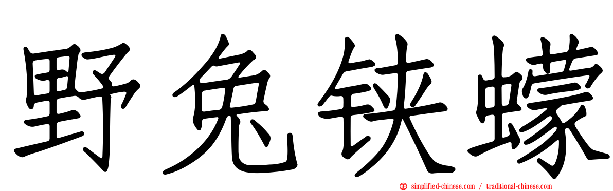 野兔铗蠓