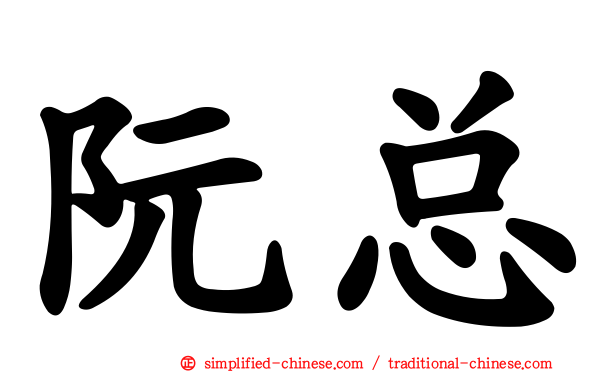 阮总