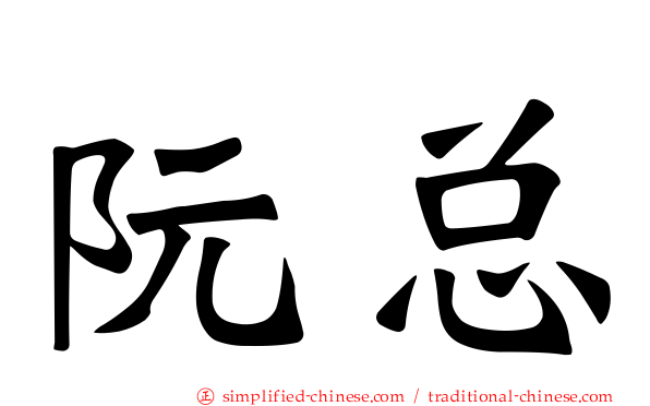 阮总
