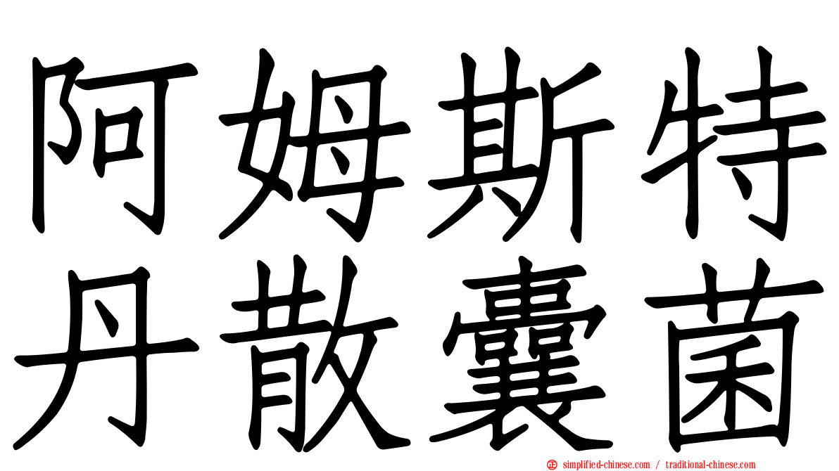 阿姆斯特丹散囊菌