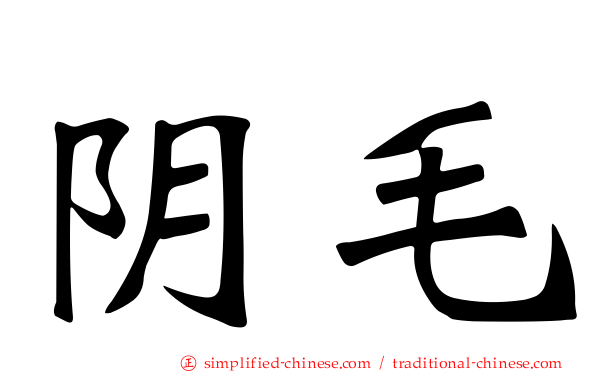阴毛