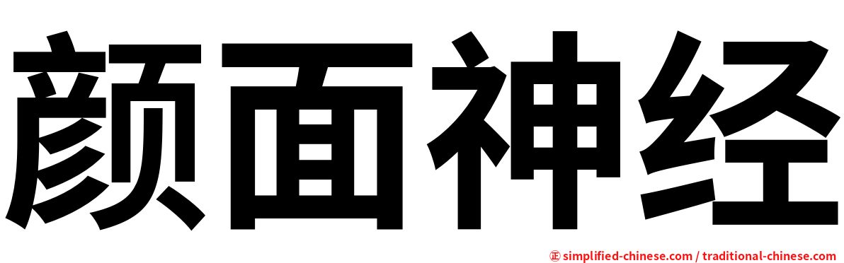 颜面神经