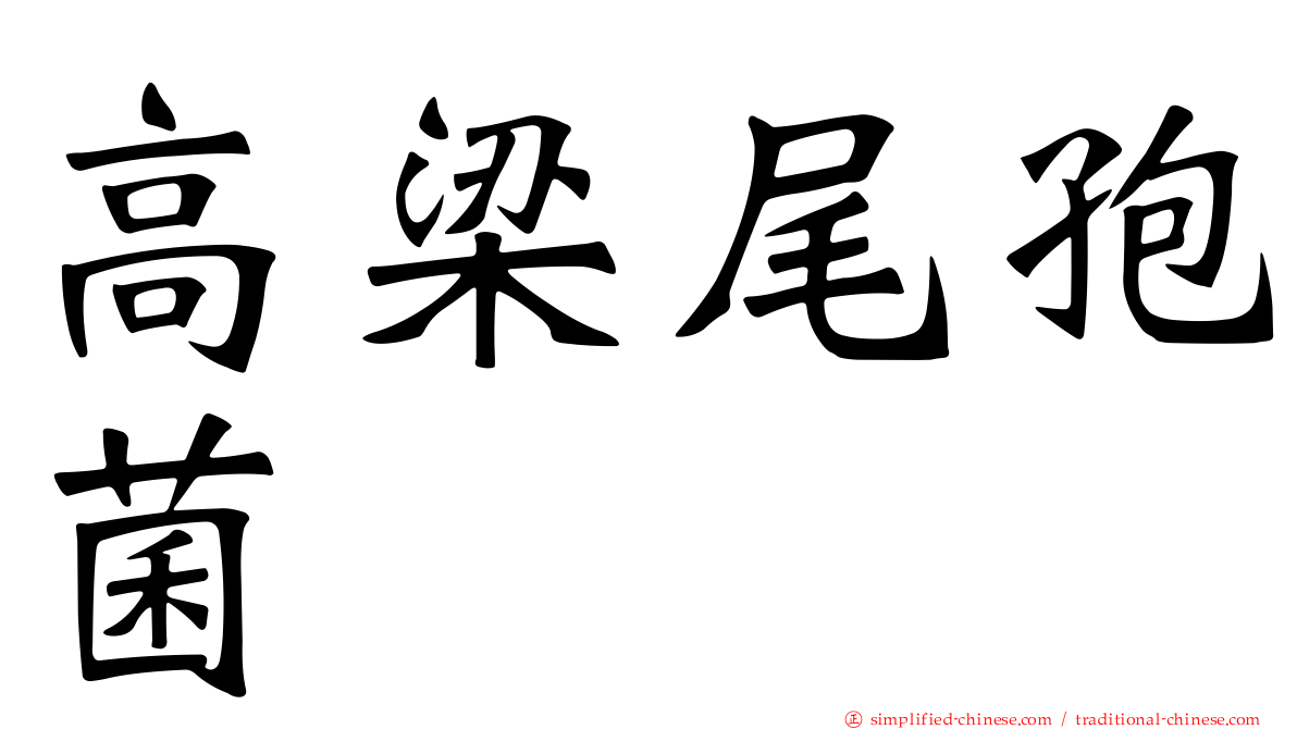 高梁尾孢菌