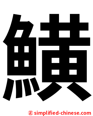 鱑