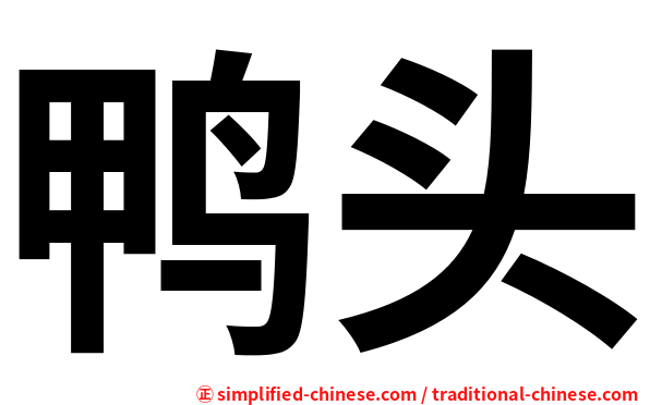 鸭头